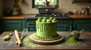 Matcha birthday cake recipe