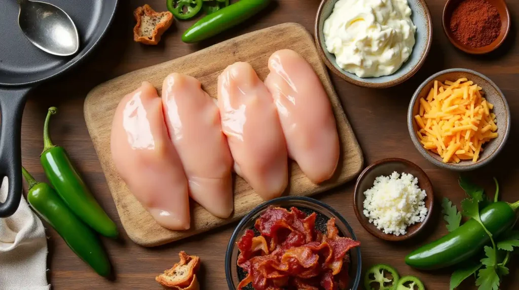 Jalapeno Popper Chicken Ingredients