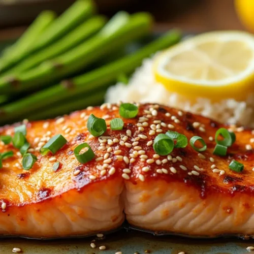 Air Fryer Honey Garlic Salmon