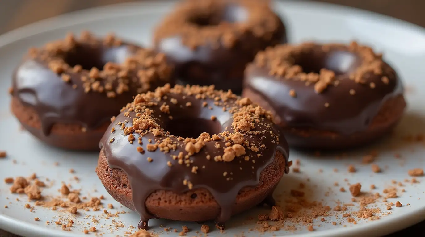 Chocolate Baked Donuts 25