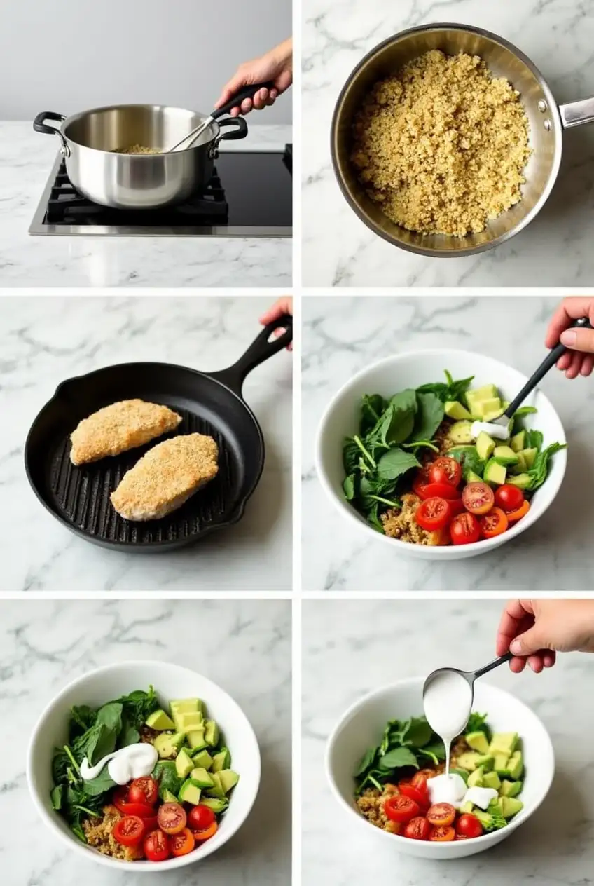 High protein ready meals 6 steps