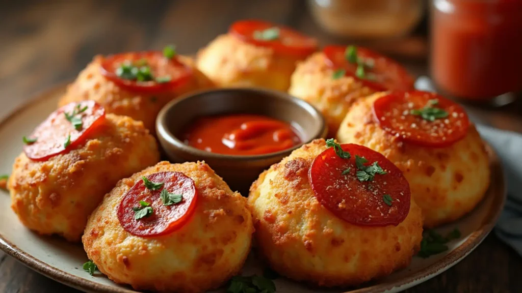 Pepperoni Pizza Bombs