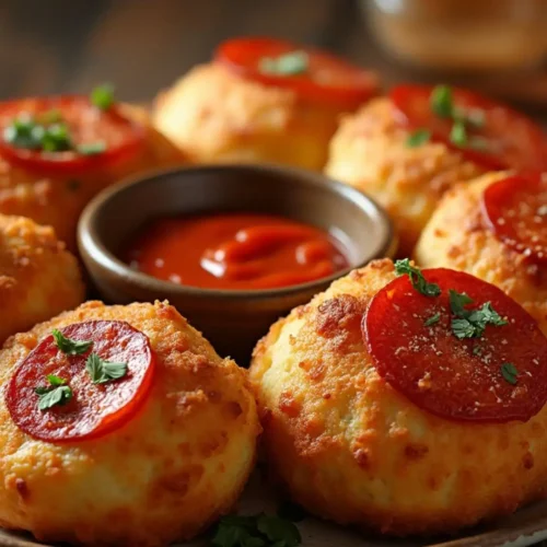 Pepperoni Pizza Bombs