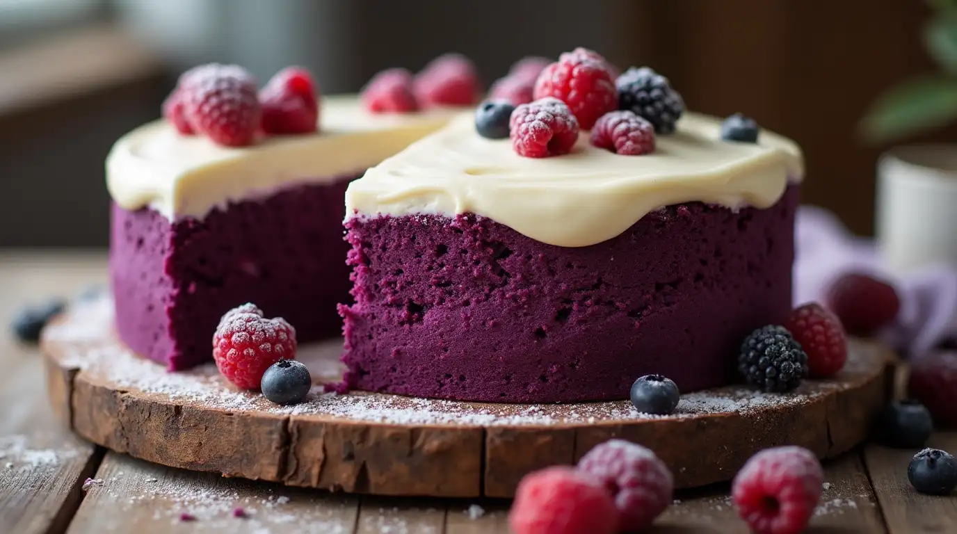 Purple Velvet Cake Recipe