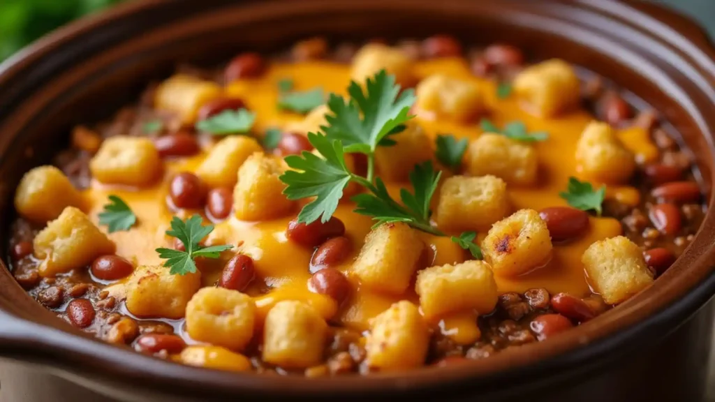 Slow Cooker Cowboy Casserole