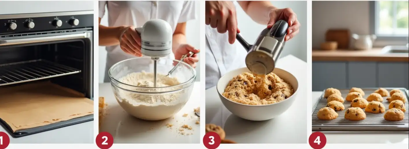 step-by-step instructions for making Chick Fil A cookie recipe