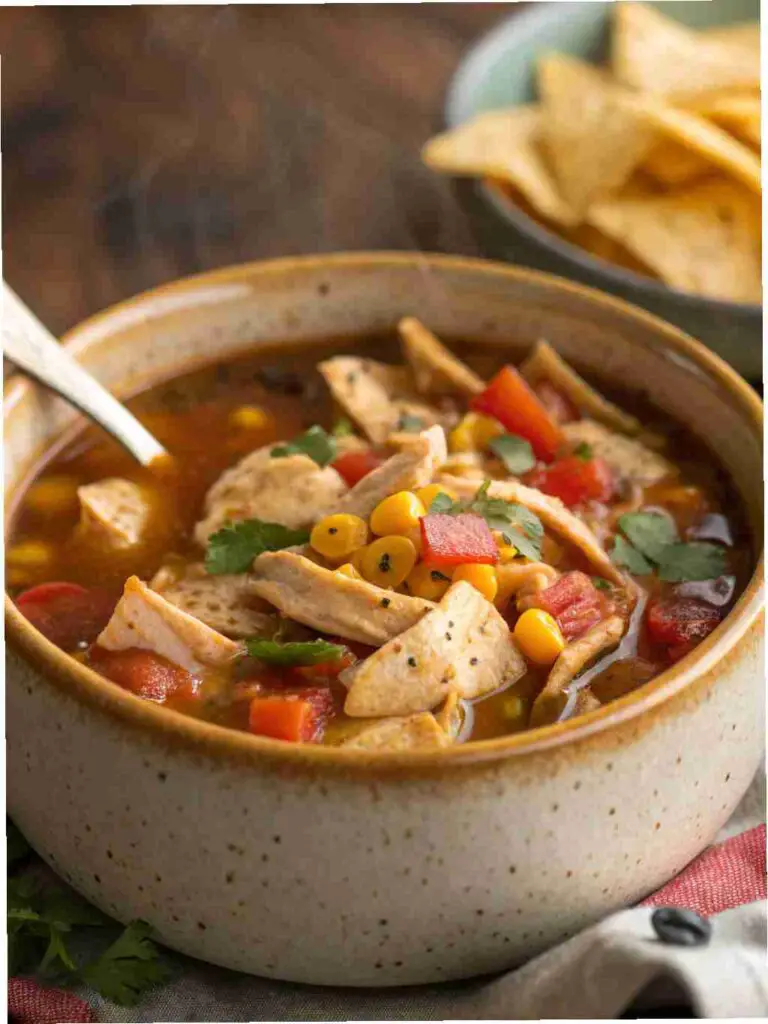 Crockpot Chicken Tortilla Soup - Crockpot Soup Recipes 2 Crockpot Chicken Tortilla Soup