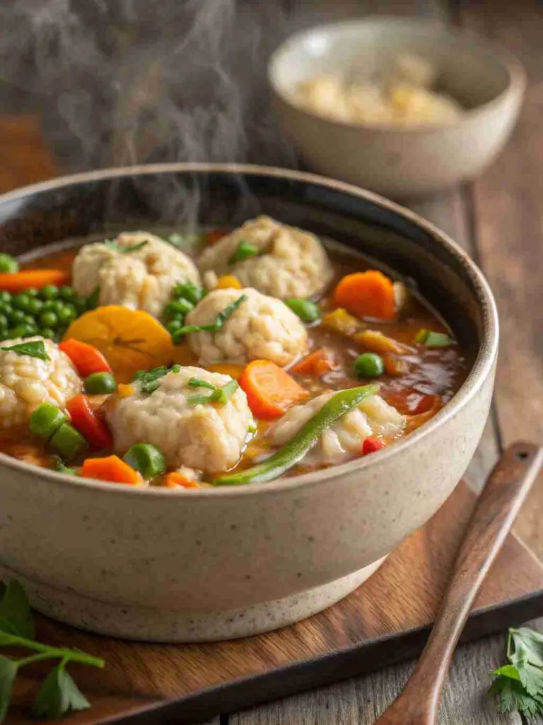 One-Pot Vegan Dumpling Stew Recipe 2 One-Pot Vegan Dumpling Stew
